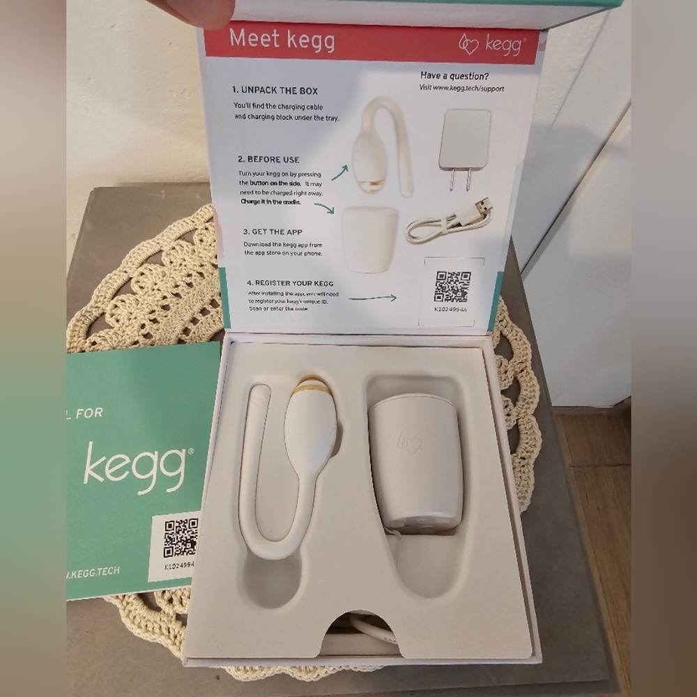 Kegg Fertility Tracker - White